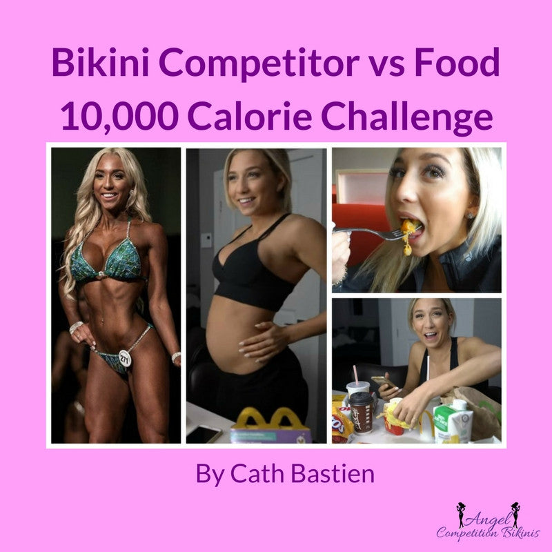 Bikini Competitor vs Food