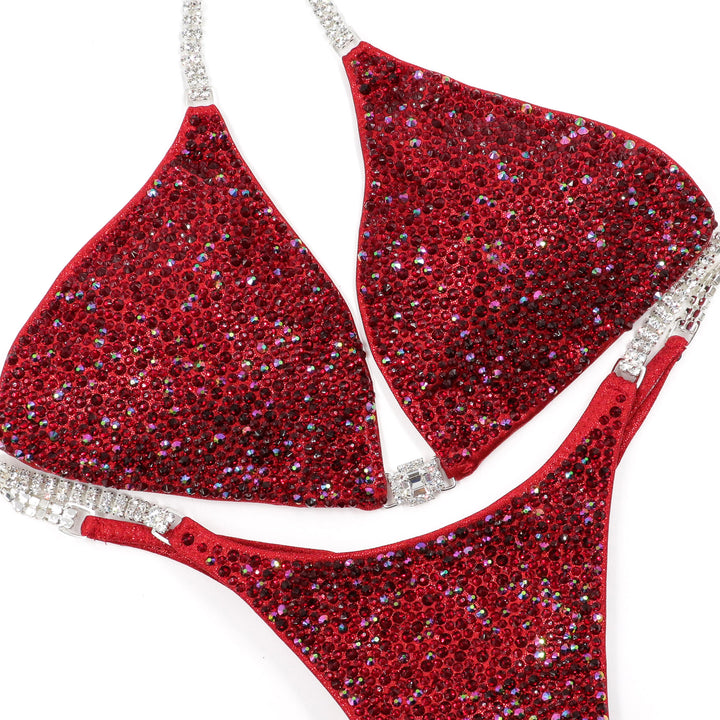 QS ST: Crystal Radiance. Hologram Red. Medium/Pro with Modest Rise.