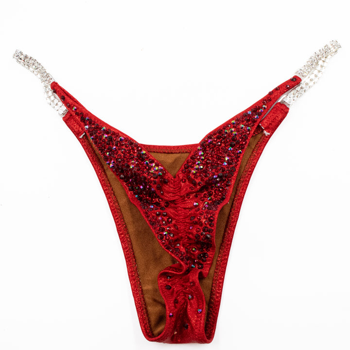 QS ST: Crystal Radiance. Hologram Red. Medium/Pro with Modest Rise.