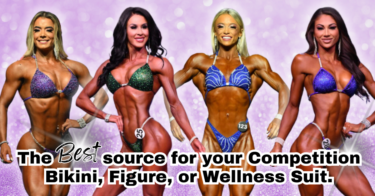 Highest Rated NPC Competition Suits for Bikini, Figure, and Wellness –  Angel Competition Bikinis