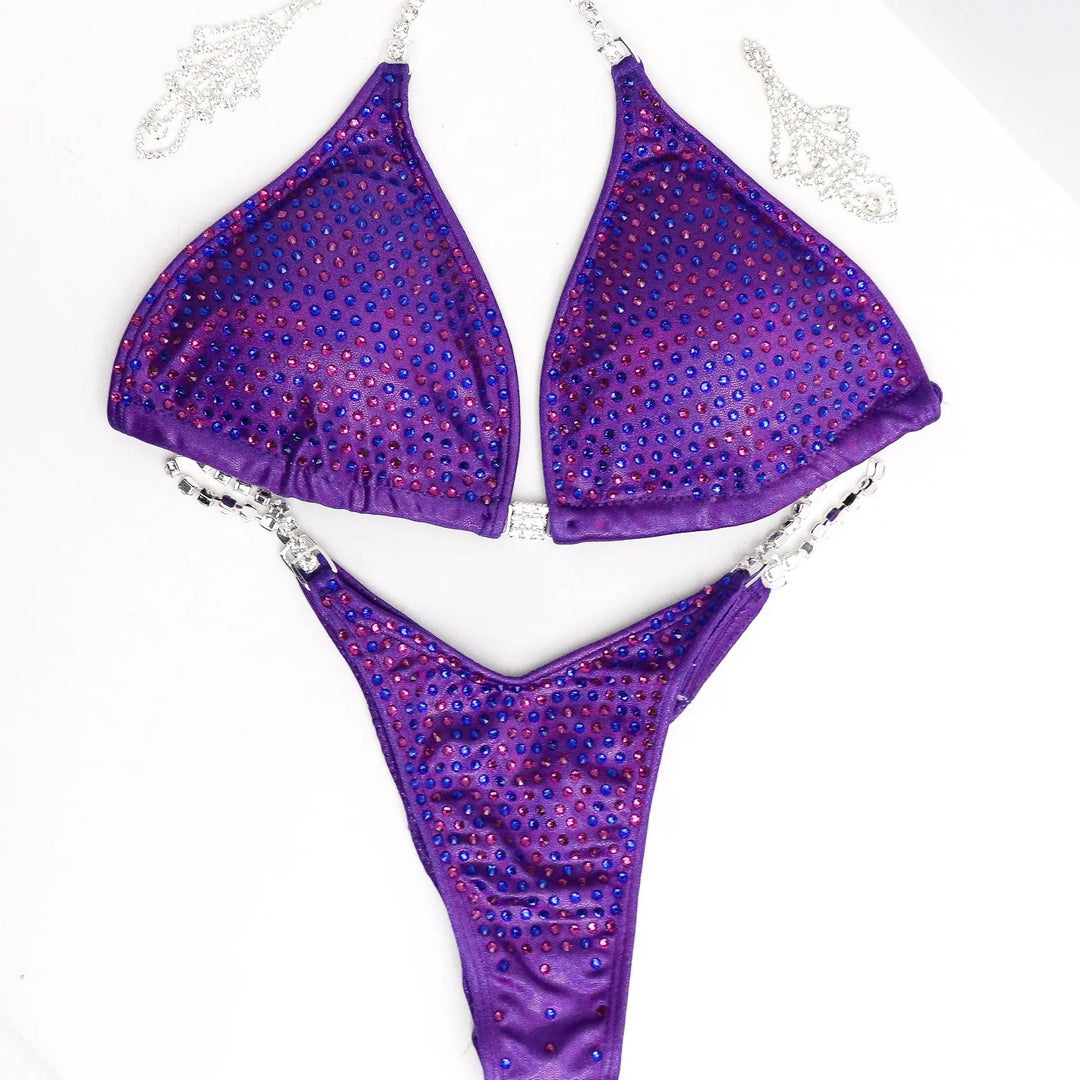 purple Shop our exclusive collection of competition bikinis and figure suits for NPC and IFBB bodybuilding events. Enhance your stage presence with our competition bikinis and figure suits for NPC and IFBB bodybuilding competitions. ACBikinis is the best source to shine on stage. With the perfect fit and highest quality, Angel Competition Bikinis is the best in the world.