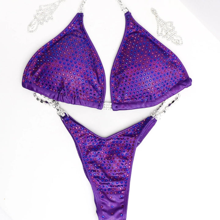 purple Shop our exclusive collection of competition bikinis and figure suits for NPC and IFBB bodybuilding events. Enhance your stage presence with our competition bikinis and figure suits for NPC and IFBB bodybuilding competitions. ACBikinis is the best source to shine on stage. With the perfect fit and highest quality, Angel Competition Bikinis is the best in the world.