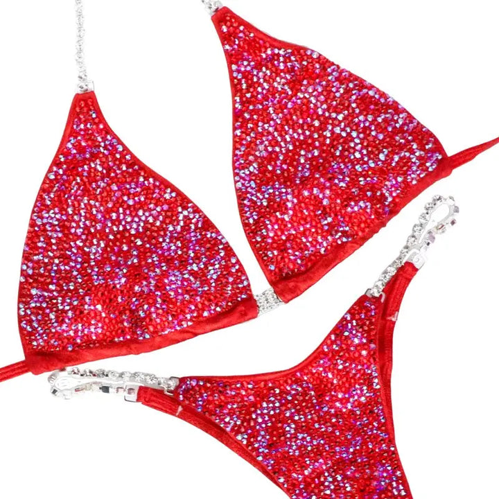 Perfect for your NPC Bikini Competition Suit, NPC Wellness Competition Suit, or NPC Figure Competition Suit.