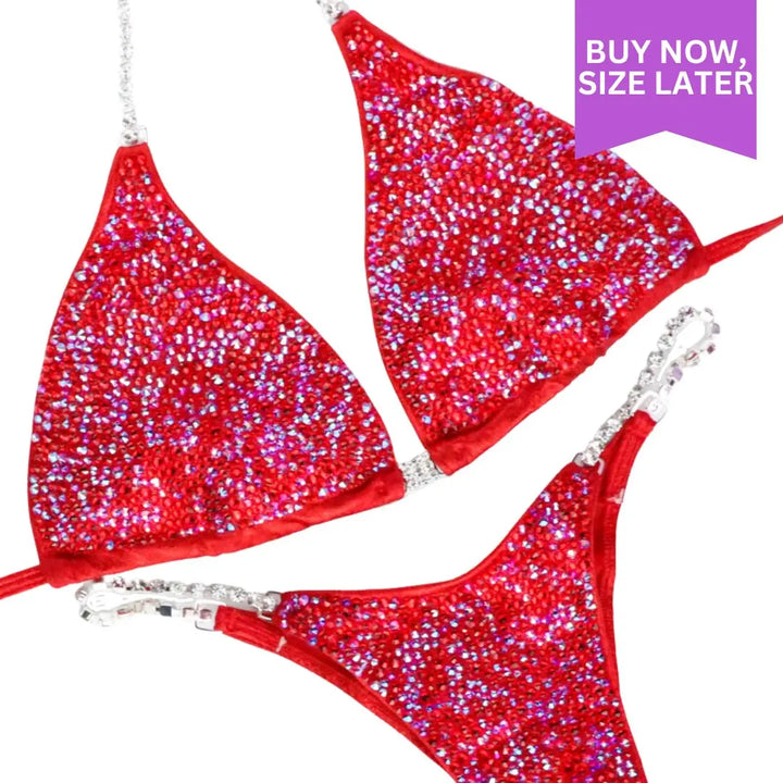 Buy Now, Size & Design Later Competition Suit  Angel Competition BikinisNPC Competition Suits