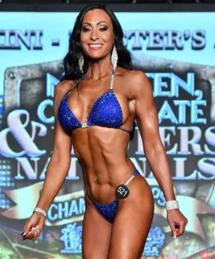 Introducing Cobalt Radiance, the epitome of elegance for female bodybuilding competitors. This shimmering blue suit is designed to light up the stage, igniting your inner confidence. Perfect for all female competitors ready to rock the stage with unparalleled grace and style.