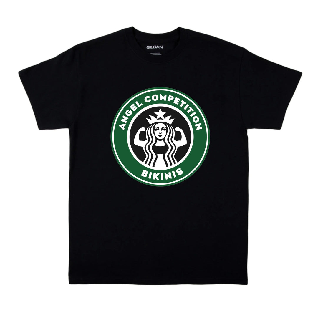 Coffee Girl Oversized Gym Tee  Angel Competition BikinisNPC Competition Suits