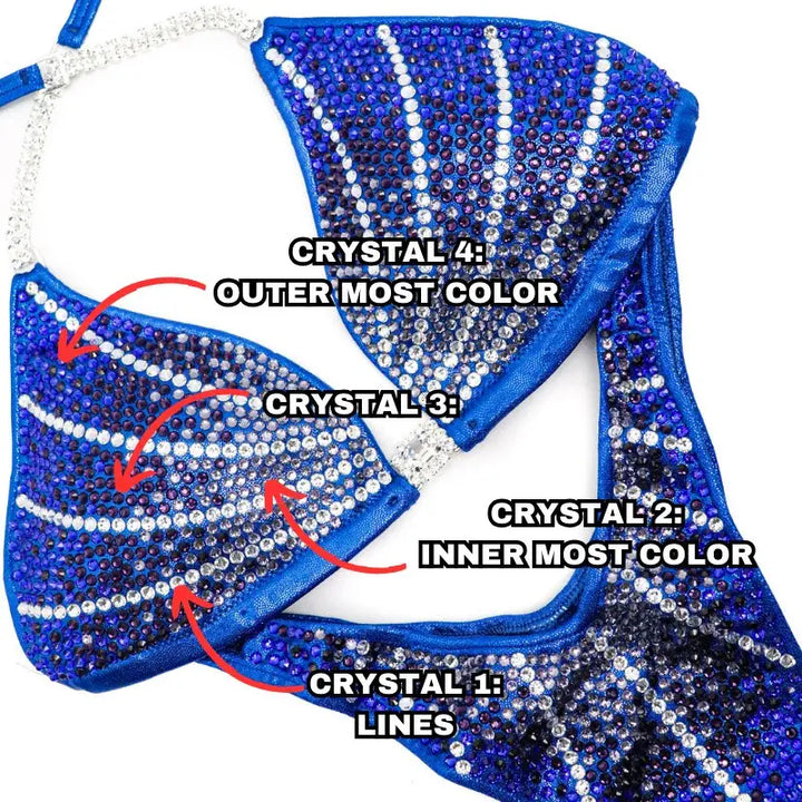 competition suit that the npc bikini judges and ifbb bikini judges and npc wellness judges love.