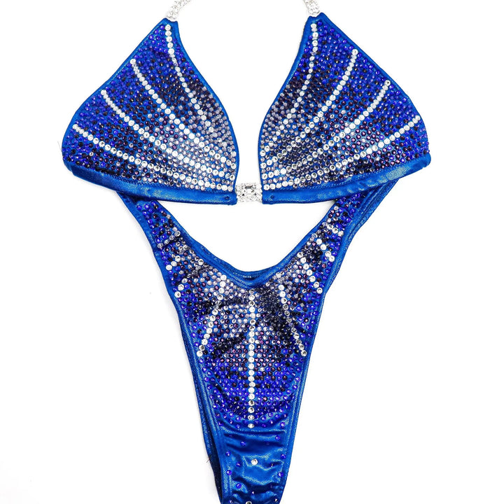 velvet Competition suits for bodybuilders. The best competition suits to make you feel confident on stage are from Angel Competition Bikinis. Competition figure suits for NPC Figure Division. Competition Wellness Bikinis for IFBB. How to become an IFBB Pro in the IFBB Bikini Division or NPC Bikini Division.