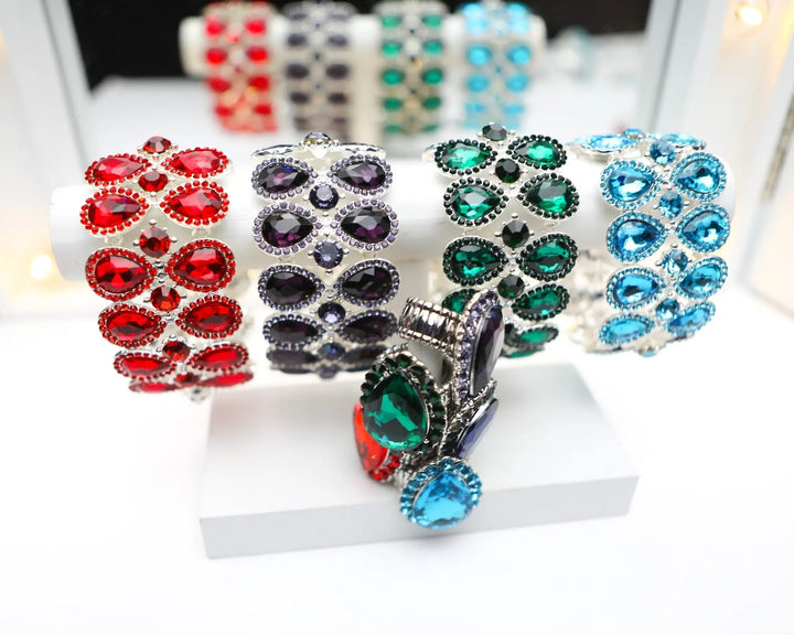 Deep Sapphire Gemstone Competition Jewelry Set  Angel Competition BikinisNPC Competition Suits