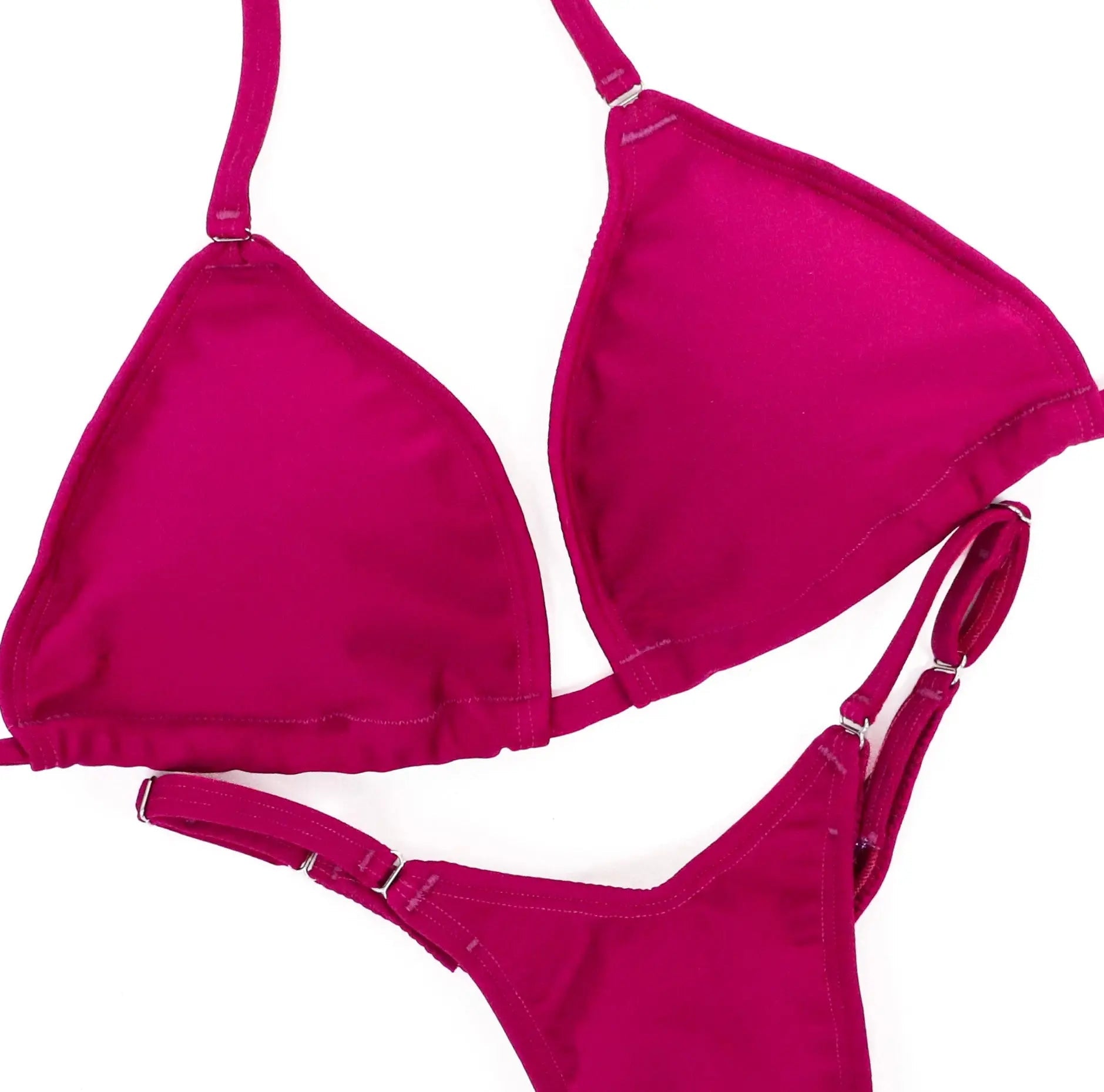 Matte Maroon Posing Practice Suit