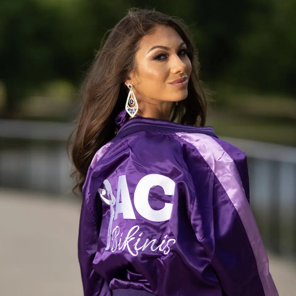 Purple Jacket - Angel Competition Bikinis The best competition suits