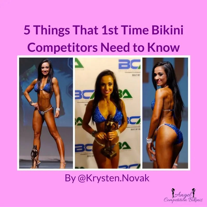 1st Time Competitor - Angel Competition Bikinis
