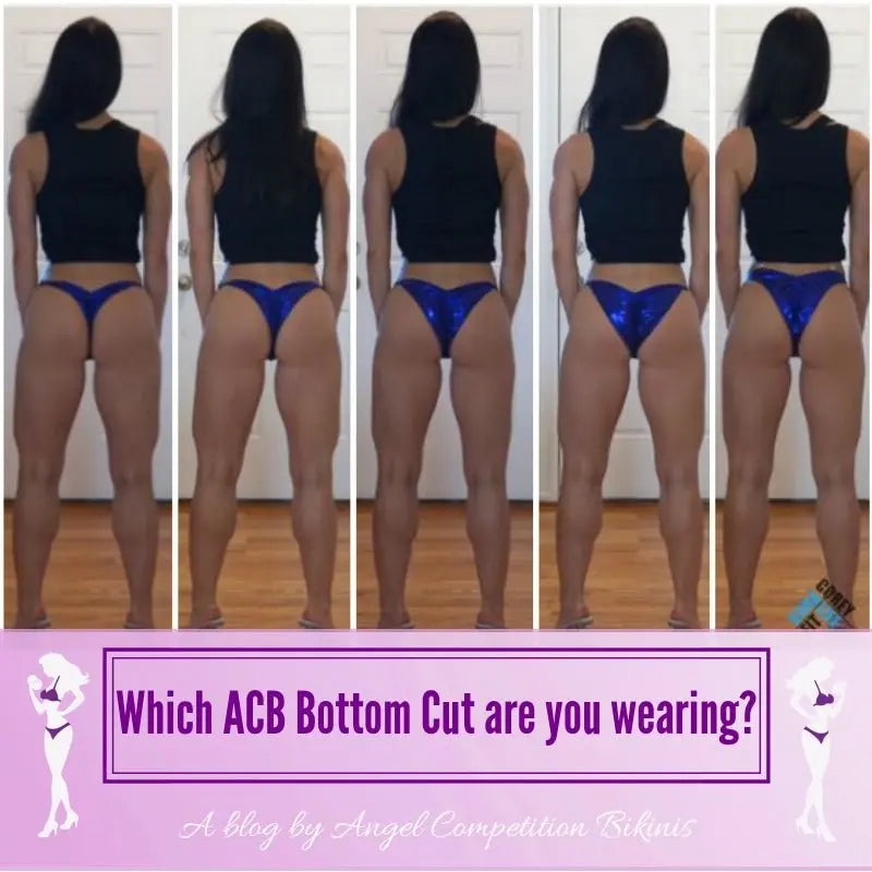 Back Styles Modeled by Kara - Angel Competition Bikinis