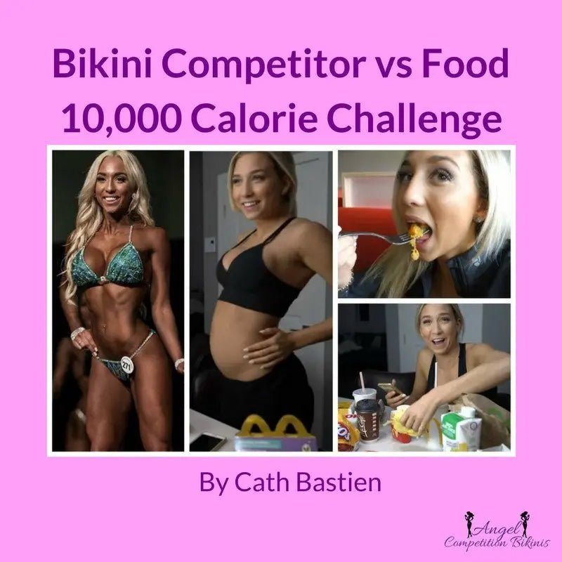 Bikini Competitor vs Food - Angel Competition Bikinis