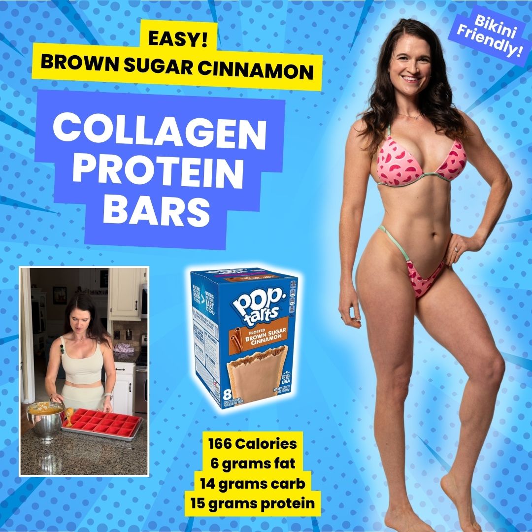 Brown Sugar Cinnamon Collagen Protein Bars