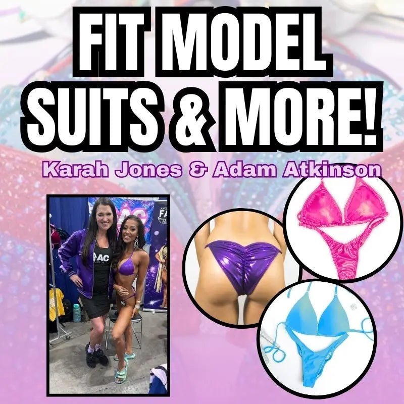Fit Model Suits - Angel Competition Bikinis