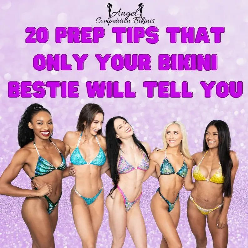 Girlfriends Guide to Bikini Competition Prep - Angel Competition Bikinis