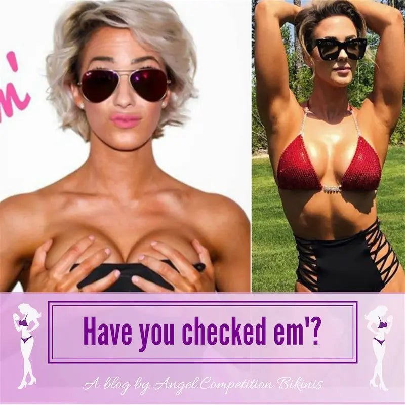 Have You Checked Em'? - Breast Cancer Awareness - Angel Competition Bikinis
