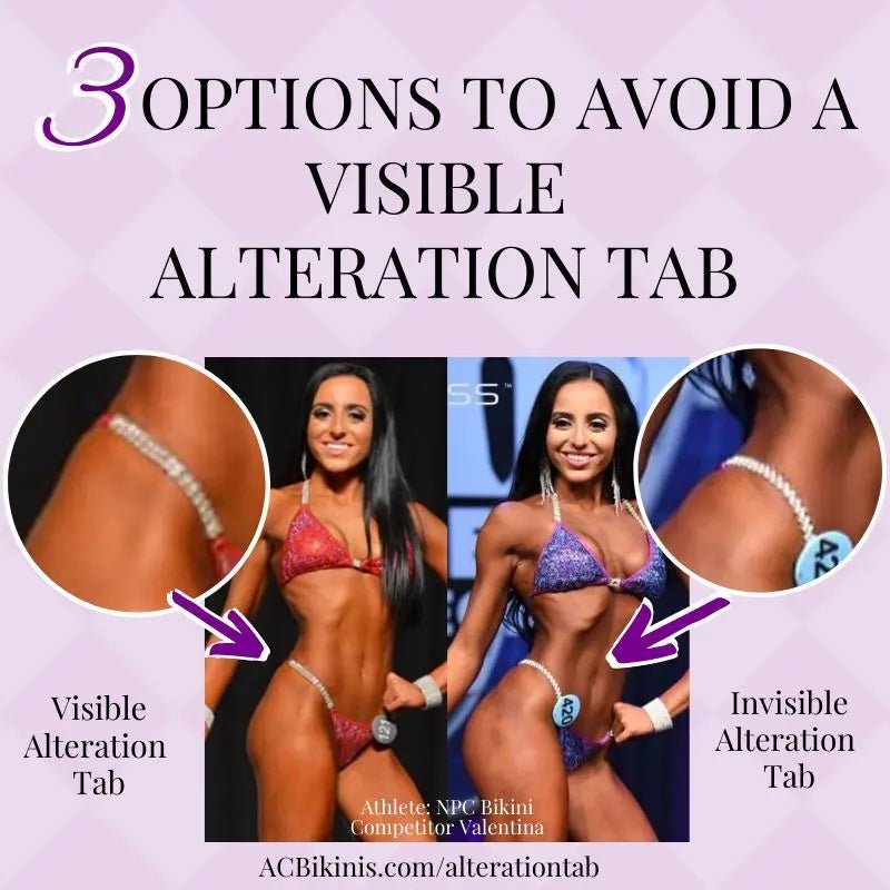 Hiding the Alteration Tab - Angel Competition Bikinis