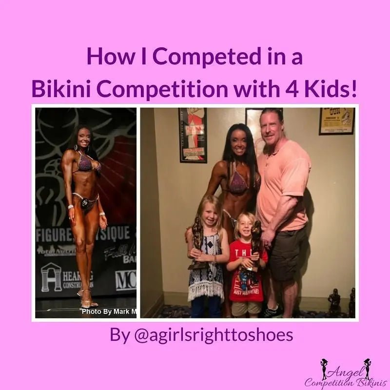 How I Competed in a Bikini Competition with 4 Kids - Angel Competition Bikinis
