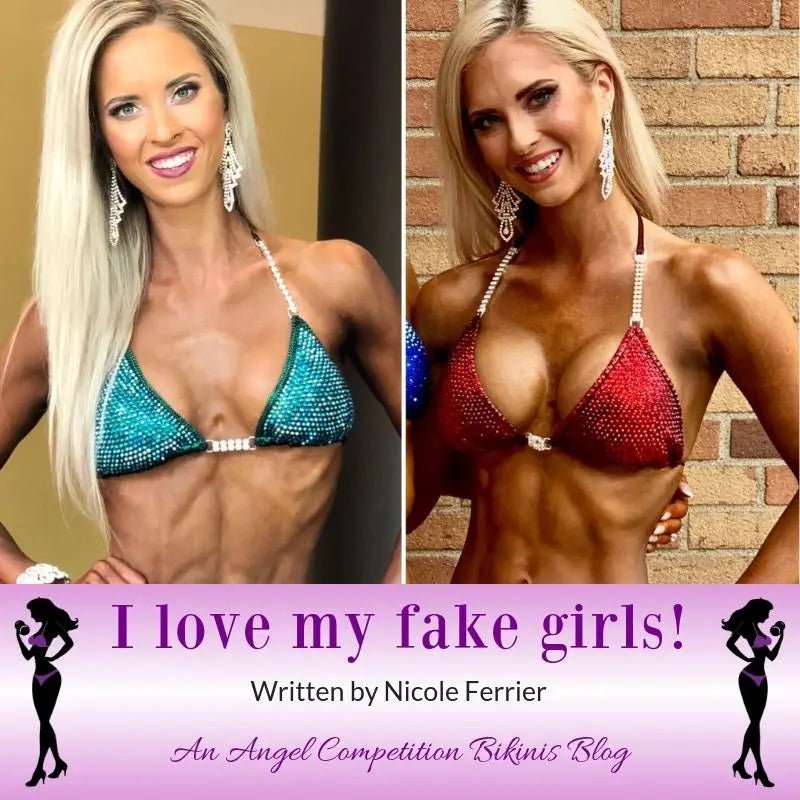 I love my fake girls! - Angel Competition Bikinis