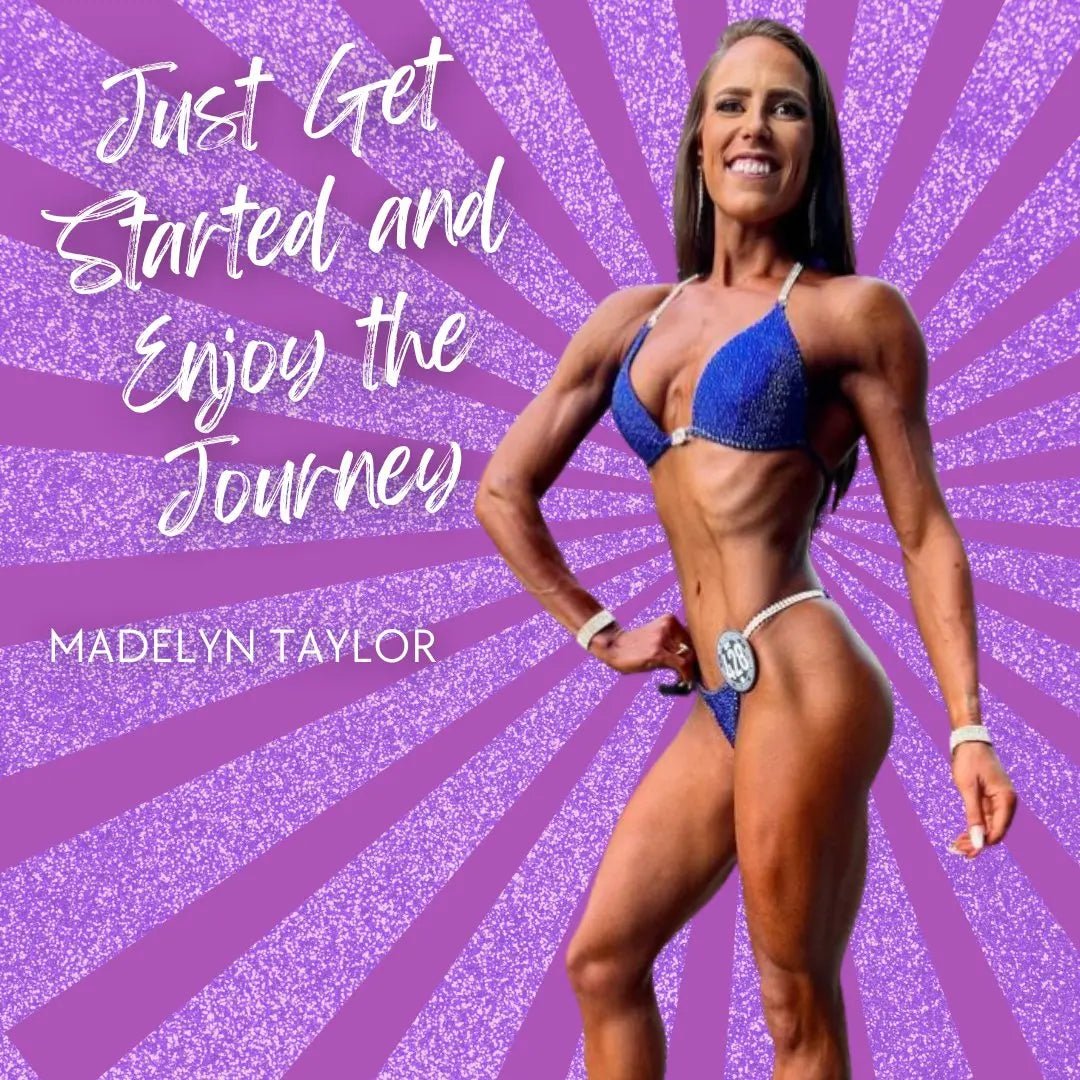 Just Get Started and Enjoy the Journey - Angel Competition Bikinis
