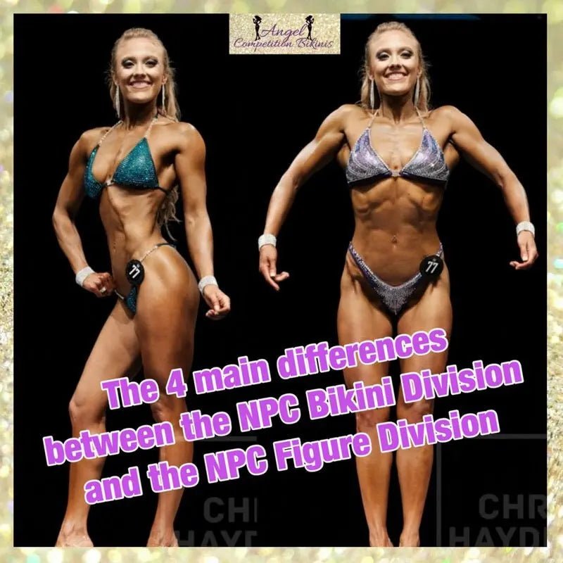 NPC Bikini versus NPC Figure Division - Angel Competition Bikinis
