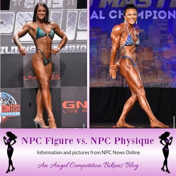 NPC Figure vs. NPC Physique - Angel Competition Bikinis