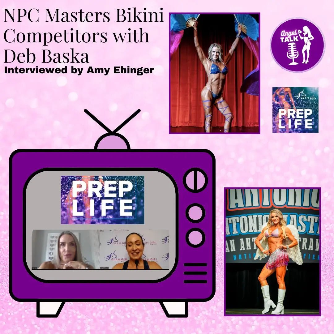 NPC Masters Bikini Competitors with Deb Baska - Angel Competition Bikinis