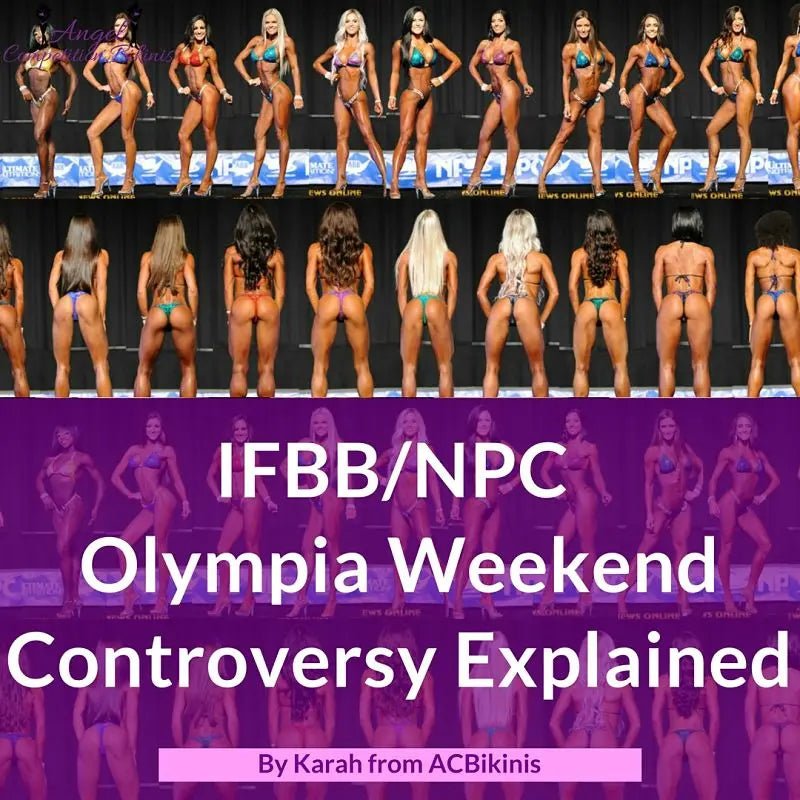 NPC/IFBB Controvery Explaind - Angel Competition Bikinis