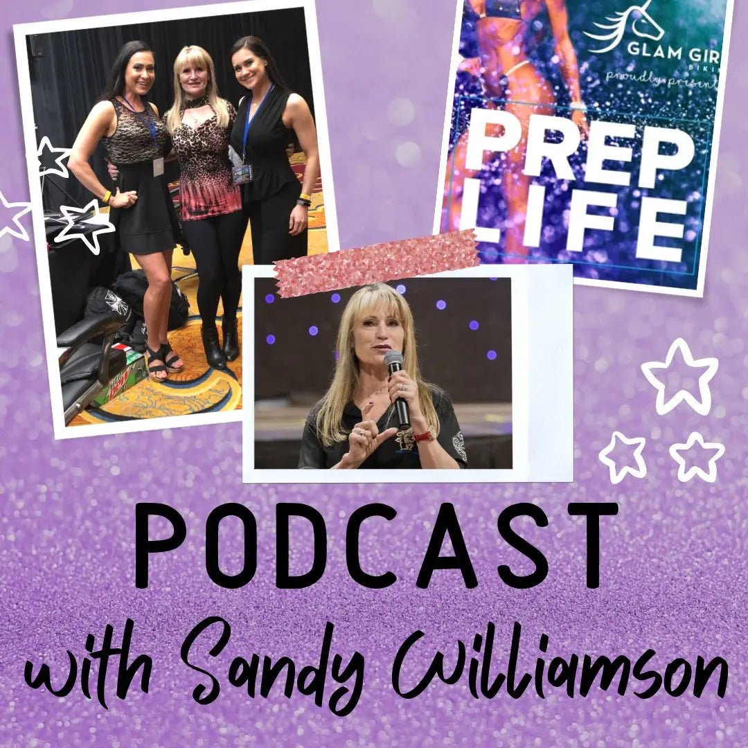 Podcast with Sandy - Angel Competition Bikinis