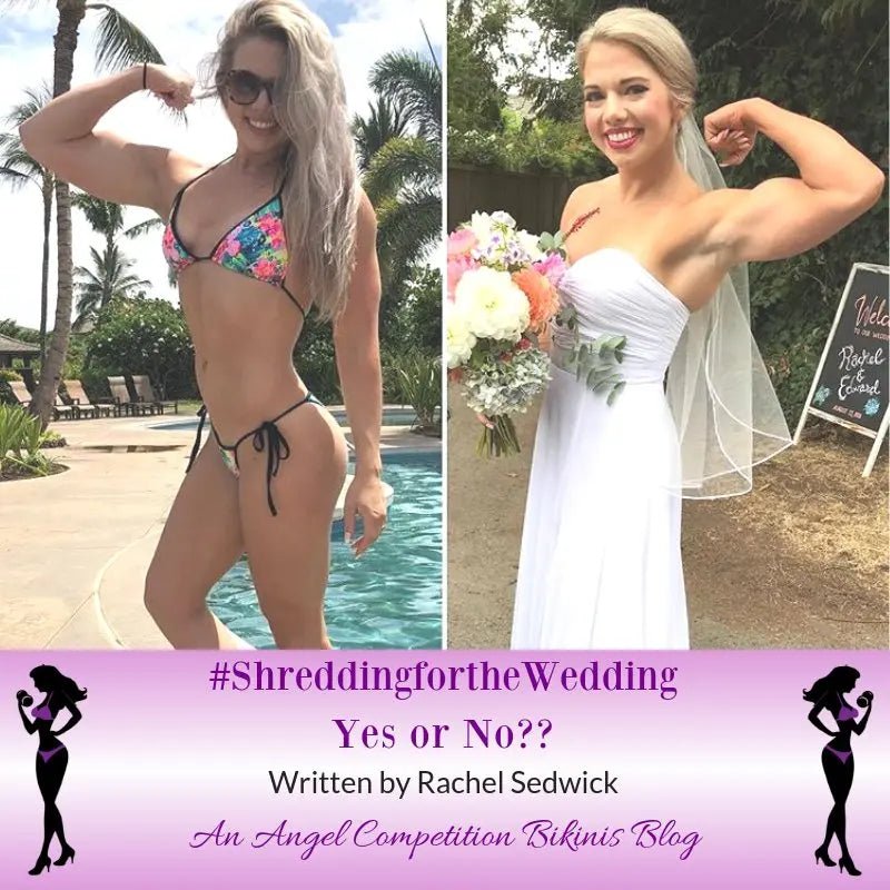 #Shreddingforthewedding... YES or NO?? - Angel Competition Bikinis