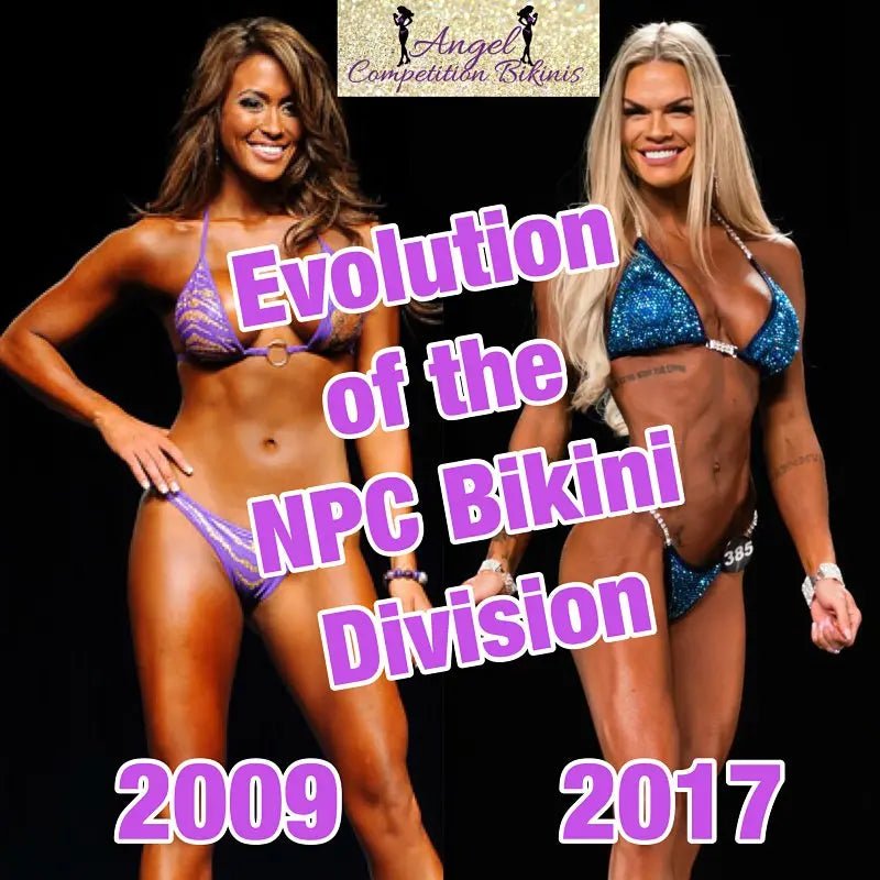 The Evolution of the NPC Bikini Division - Angel Competition Bikinis