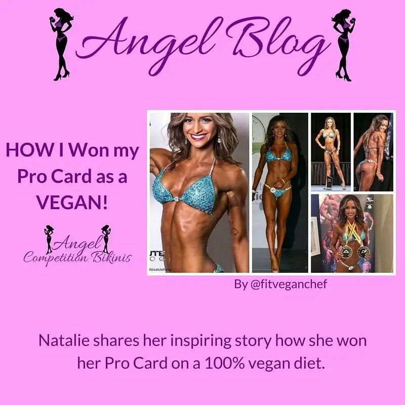 Vegan Bikini Competitor - Angel Competition Bikinis