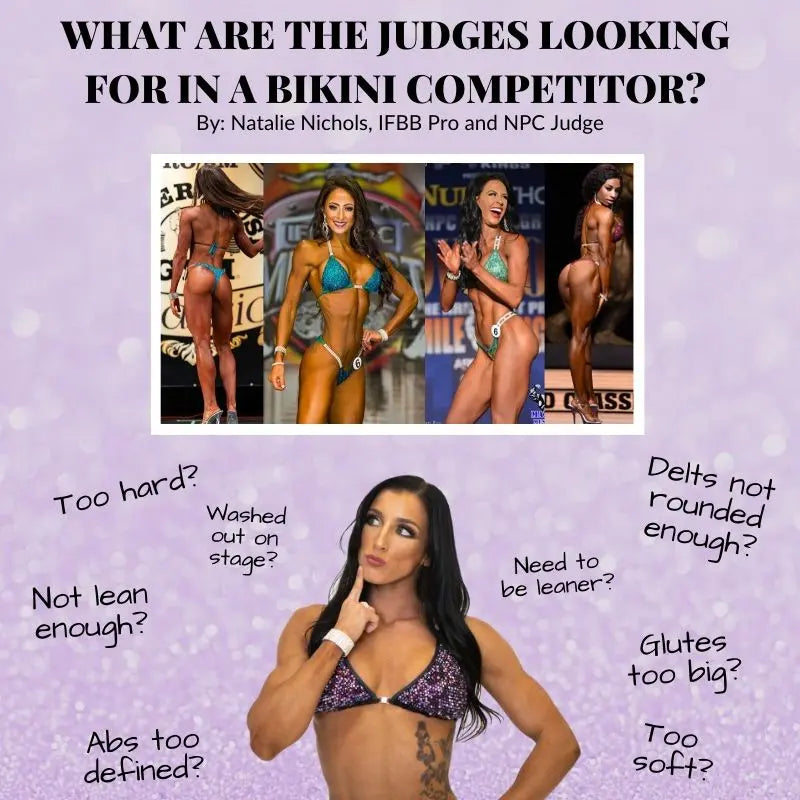 WHAT ARE JUDGES LOOKING FOR IN A BIKINI COMPETITOR? - Angel Competition Bikinis
