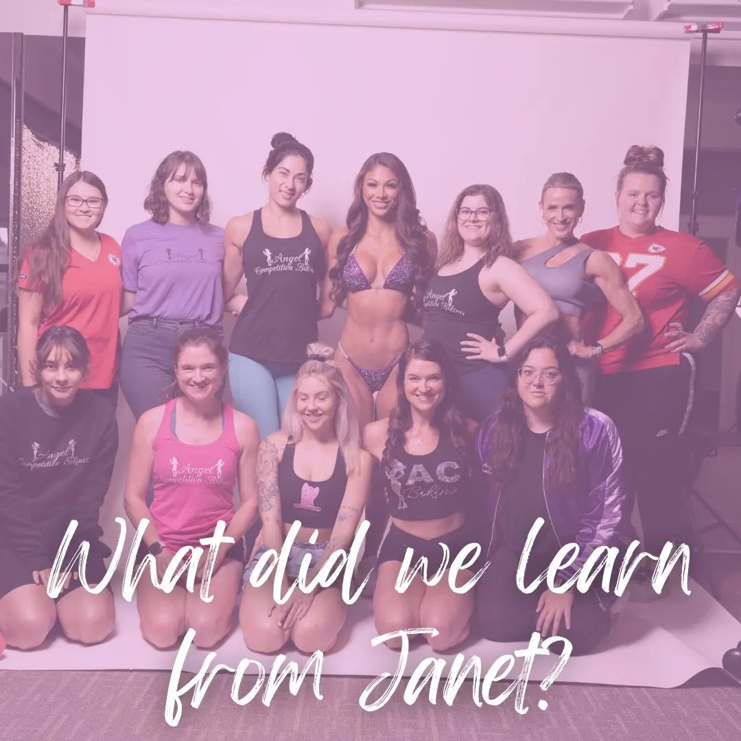 What We Learned from Janet - Angel Competition Bikinis