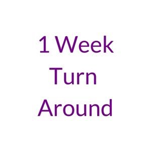 1 Week Turn Around Add On