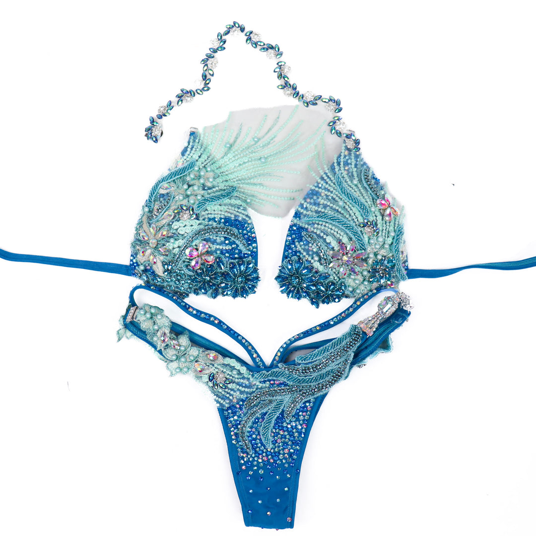 Turquoise Mermaid Couture