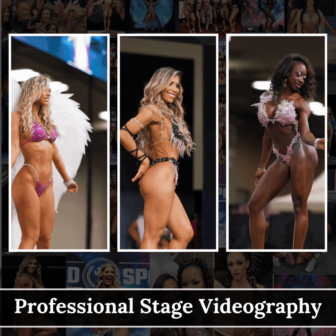 Videography  Angel Competition BikinisThe best NPC Competition Suits for the Bikini Division, Fit Model Division Suits, and bodybuilding suits.