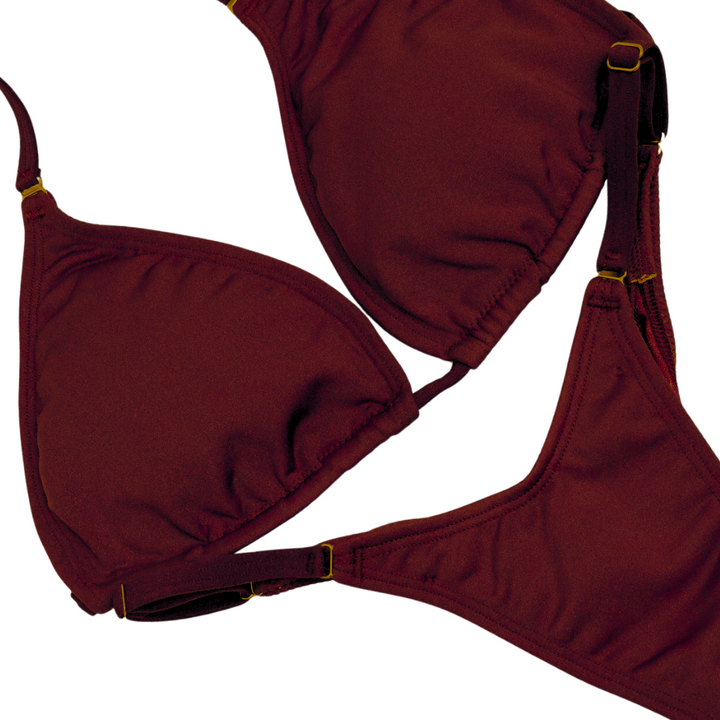 Matte Maroon Practice Suit