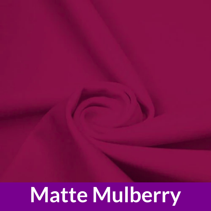 Matte Mulberry Posing Practice Suit