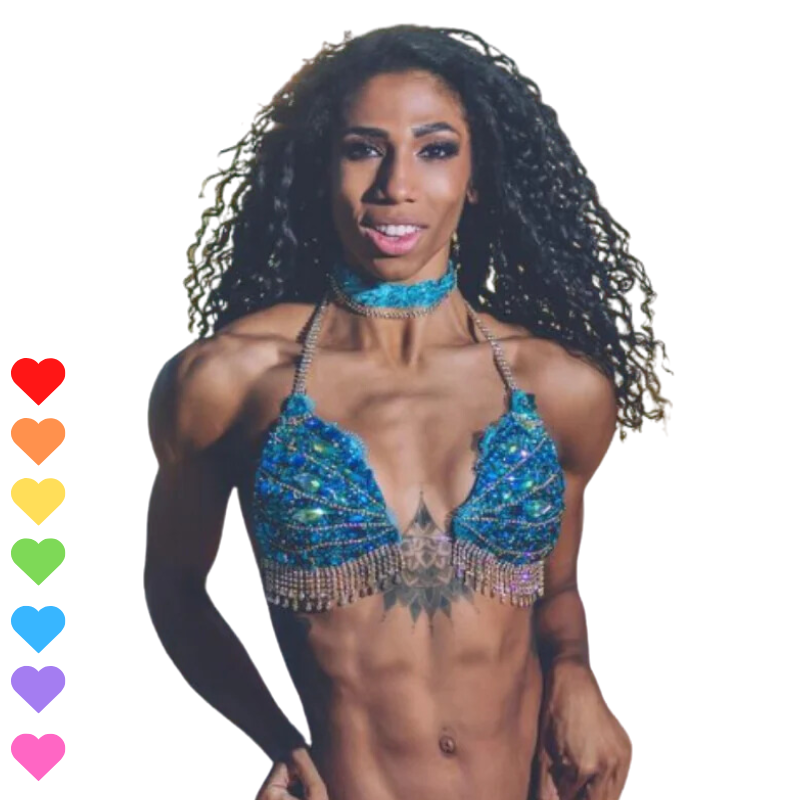 Couture Matching Choker  Angel Competition BikinisThe best NPC Competition Suits for the Bikini Division, Fit Model Division Suits, and bodybuilding suits.