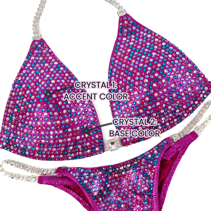 Custom Diamond Shimmer  Angel Competition BikinisThe best NPC Competition Suits for the Bikini Division, Fit Model Division Suits, and bodybuilding suits.