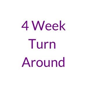 4 Week Turn Around Add On