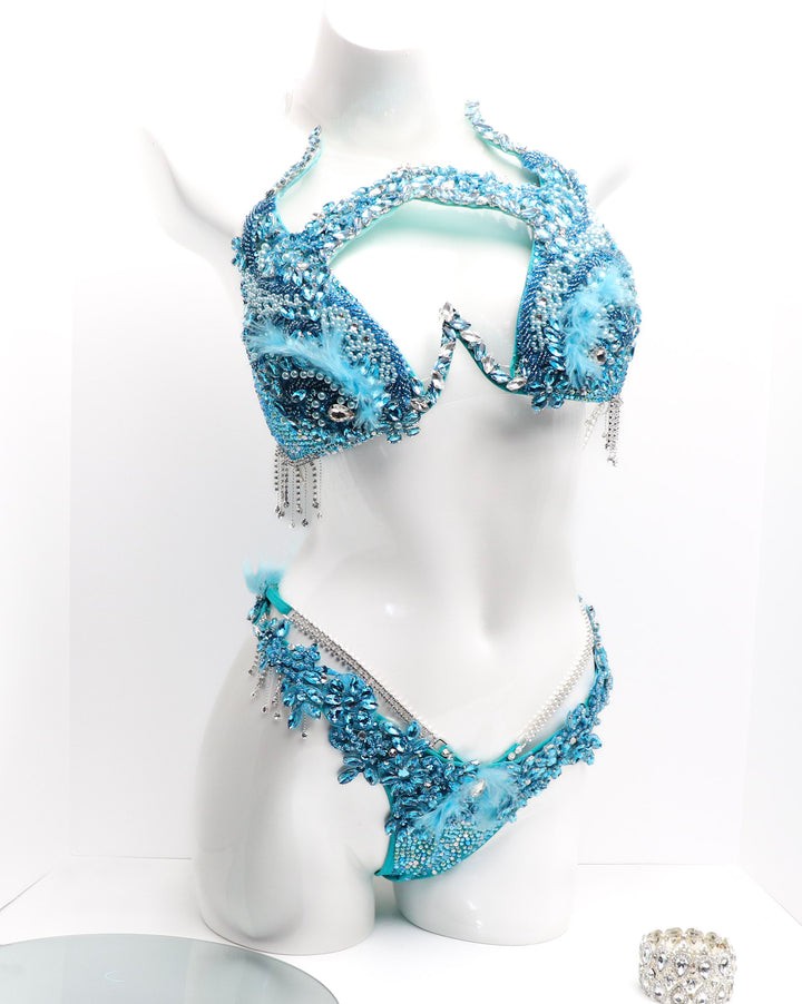 Custom Couture  Angel Competition BikinisThe best NPC Competition Suits for the Bikini Division, Fit Model Division Suits, and bodybuilding suits.