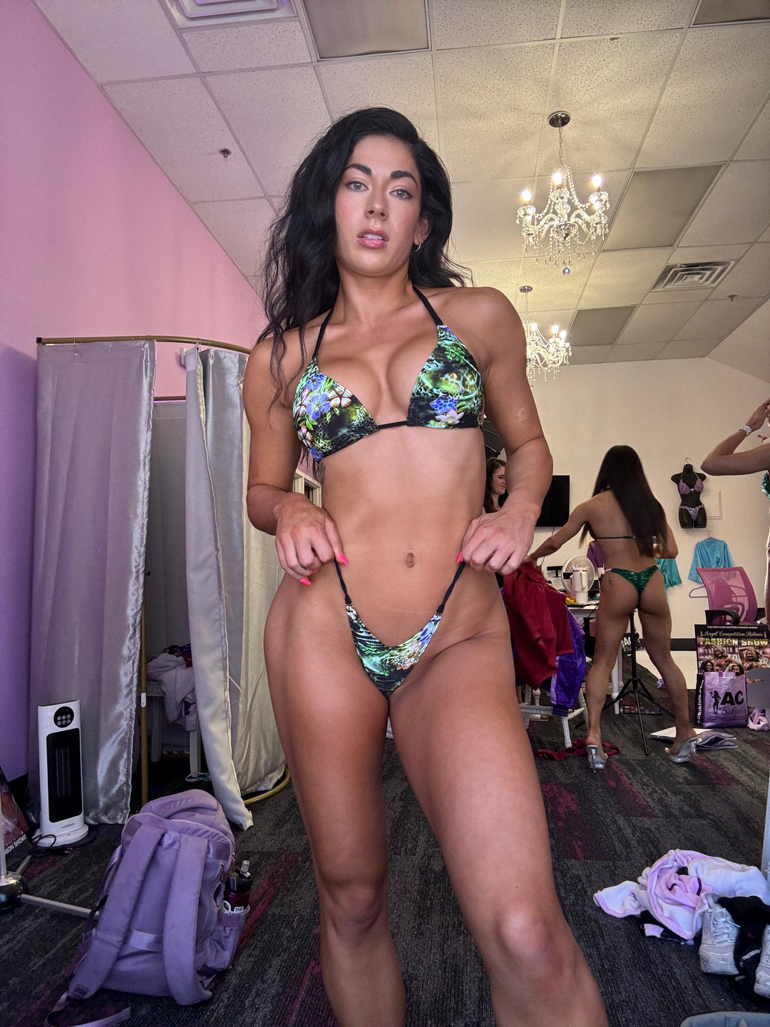 LIMITED PRINT Tropic Jungle Posing Practice Suit