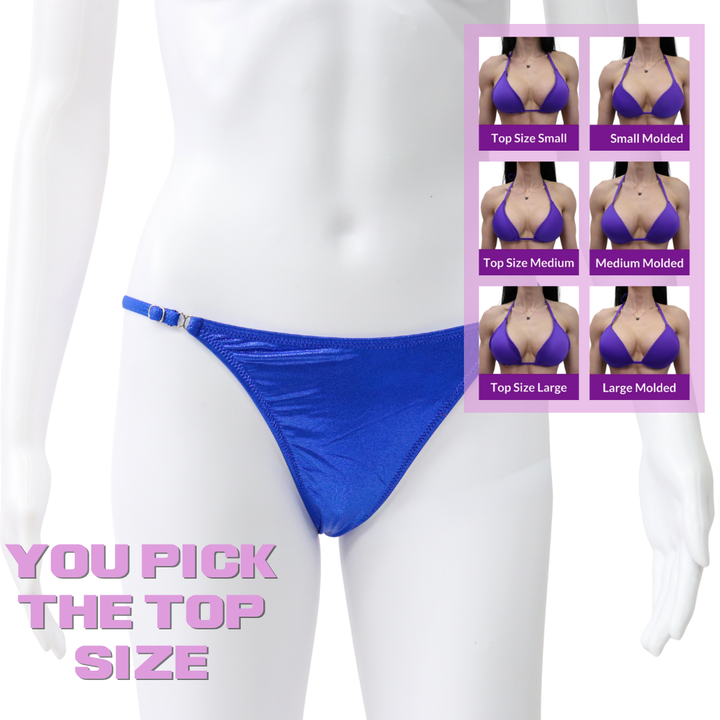 QS SZ: Blue Fit Model Suit. Fit Model 2.  Angel Competition BikinisThe best NPC Competition Suits for the Bikini Division, Fit Model Division Suits, and bodybuilding suits.