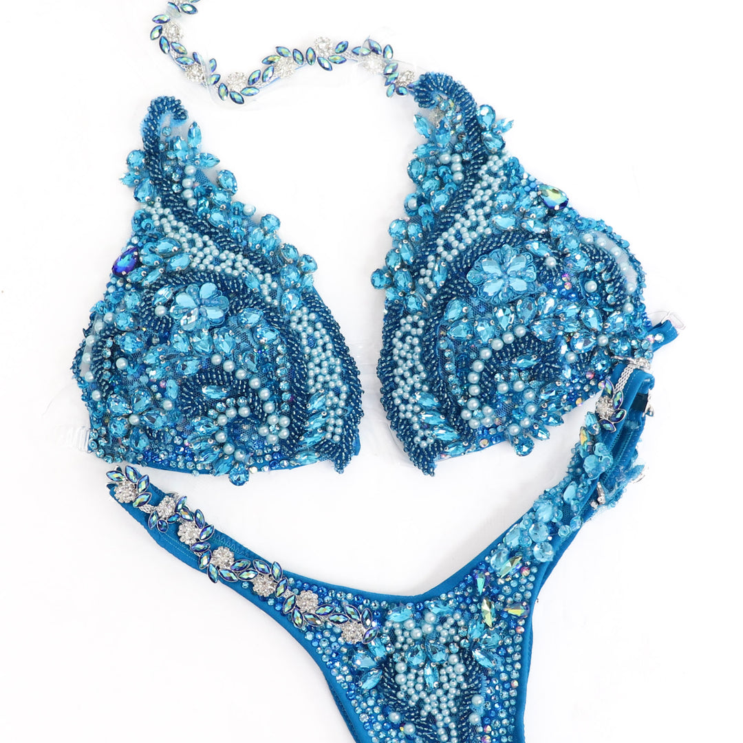 Turquoise Drop Couture