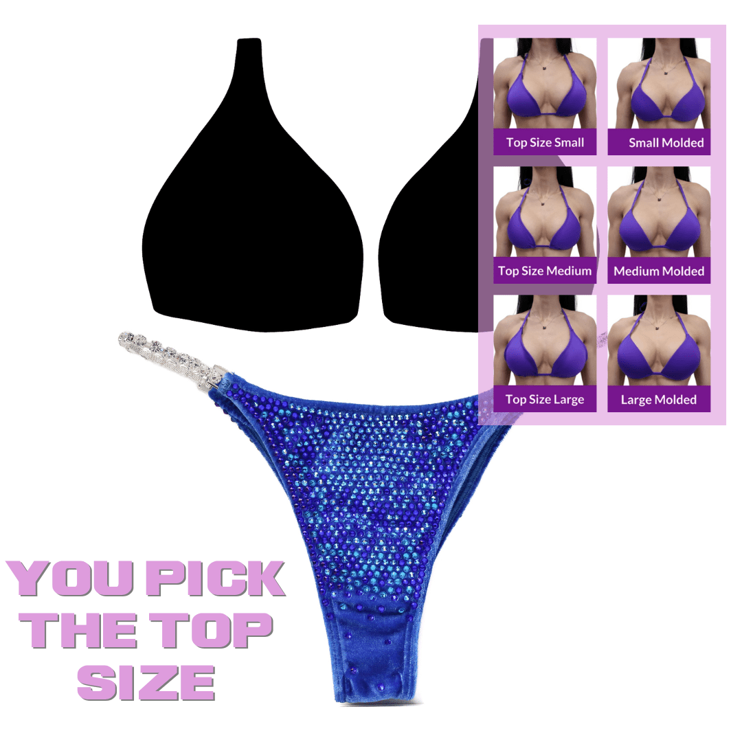 QS SZ: Crystal Nova 3 Color. Velvet Royal. Pro with Custom Front Rise.