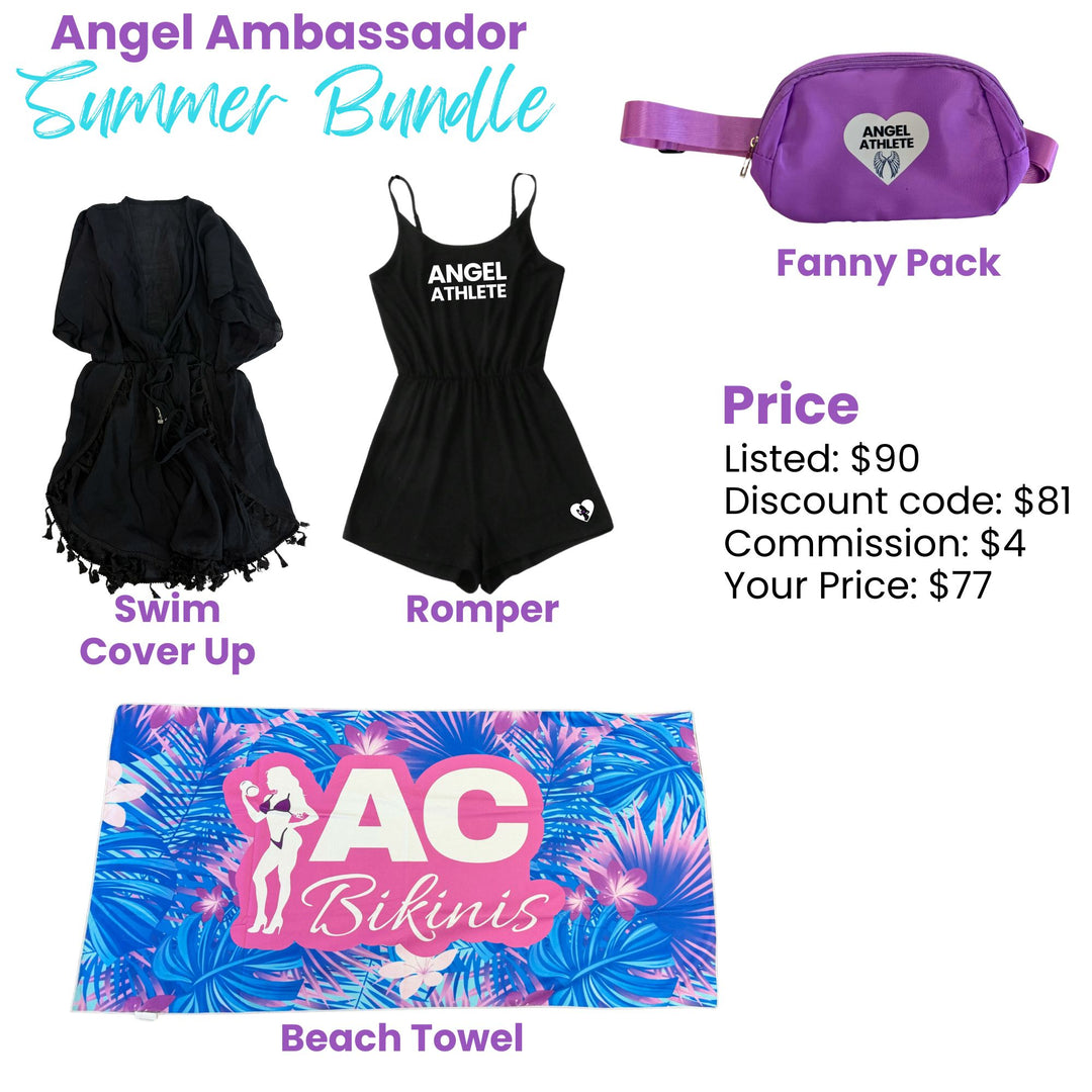 Angel Ambassador Summer Bundle  Angel Competition BikinisThe best NPC Competition Suits for the Bikini Division, Fit Model Division Suits, and bodybuilding suits.